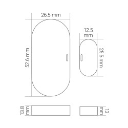 KnockautX - Tür-/Fenstersensor